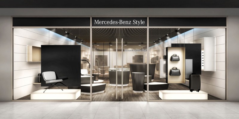 Projekt 289: Mercedes Benz Styles Shopkonzept