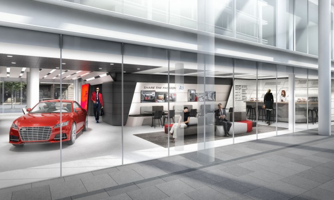 Projekt 437: Audi Showroom Paris