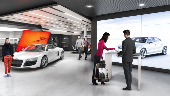 Projekt 437: Audi Showroom Paris