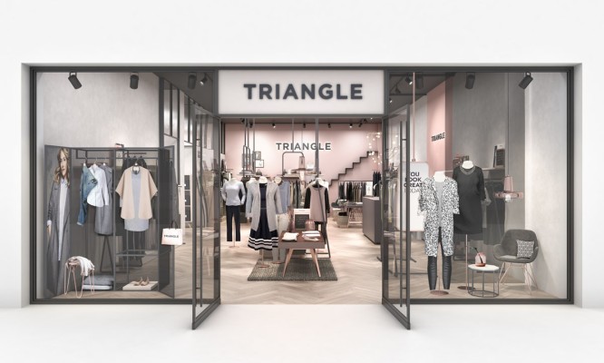 Projekt 452: Triangle Shopkonzept