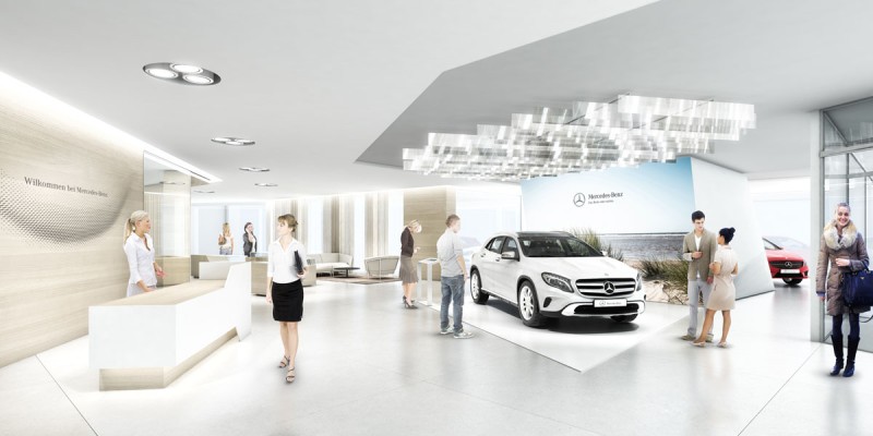 Projekt 360: Mercedes Benz Stores